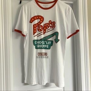 - Riverdale Pop’s Chock lit Shoppe Tee